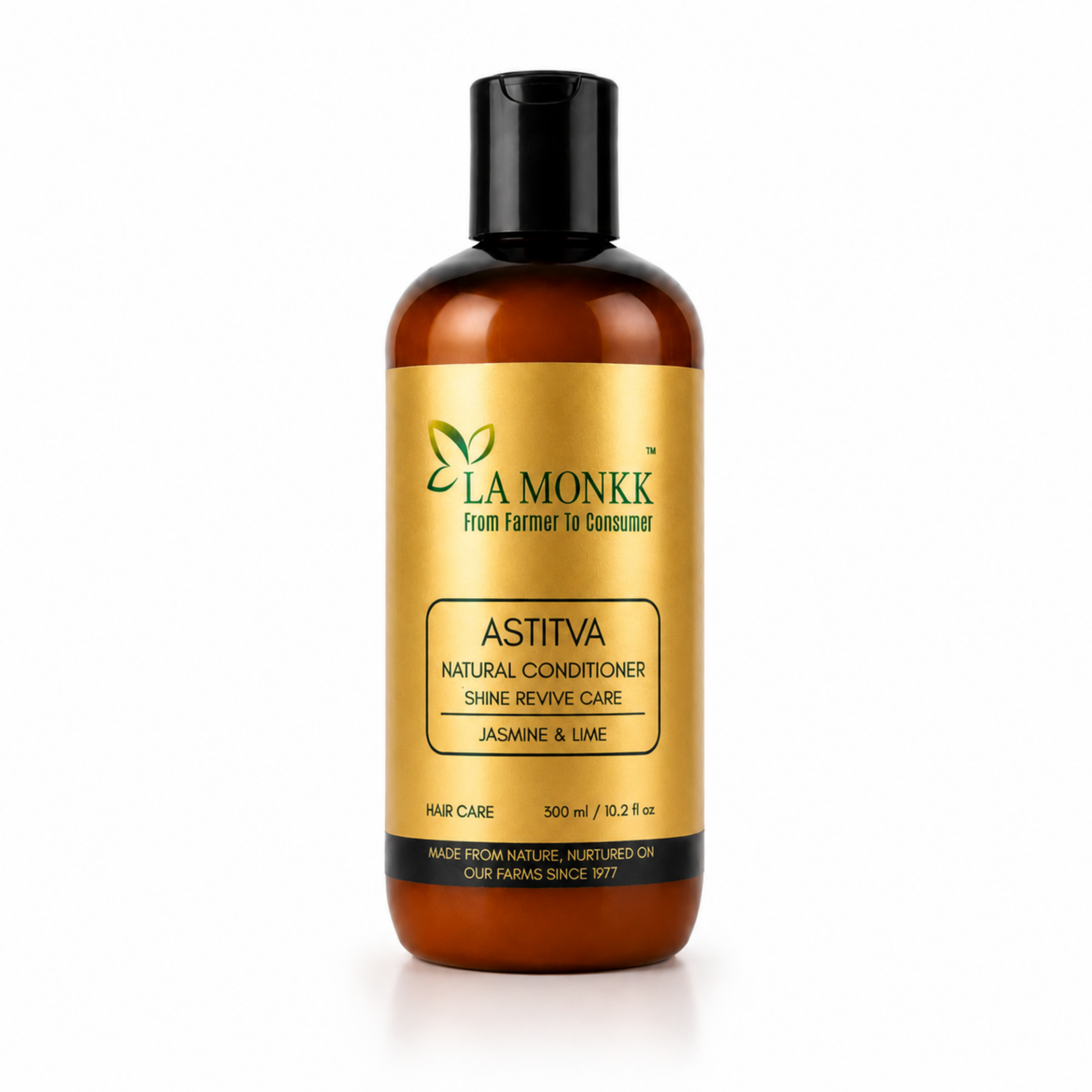 ASTITVA-HAIR-CONDITIONER_300ml Astitva Hair Conditioner - Jasmine & Lime - Image 1