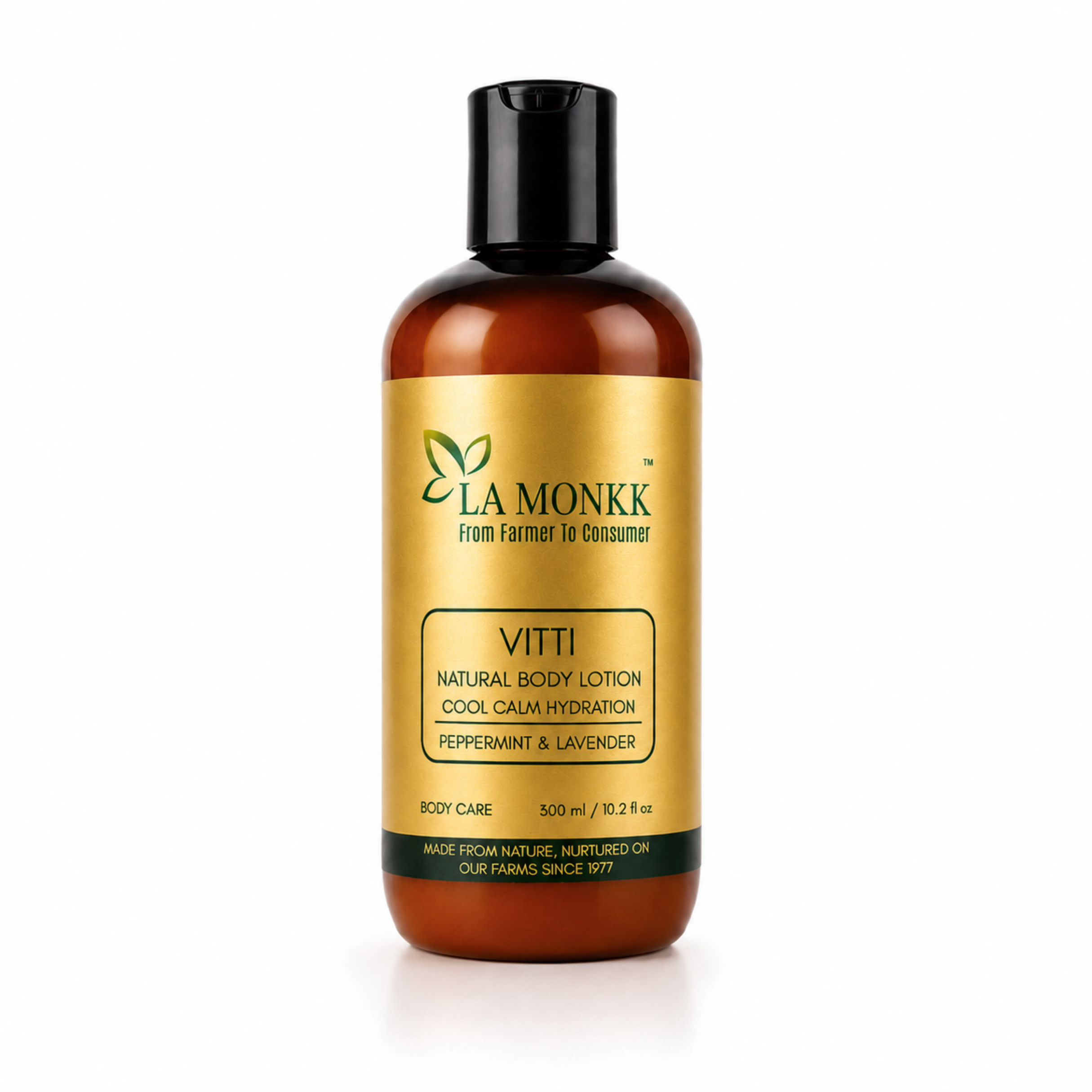 VITTI-Body-Lotion_300ML Vitti Natural Body Lotion - Peppermint & Lavender - Image 1