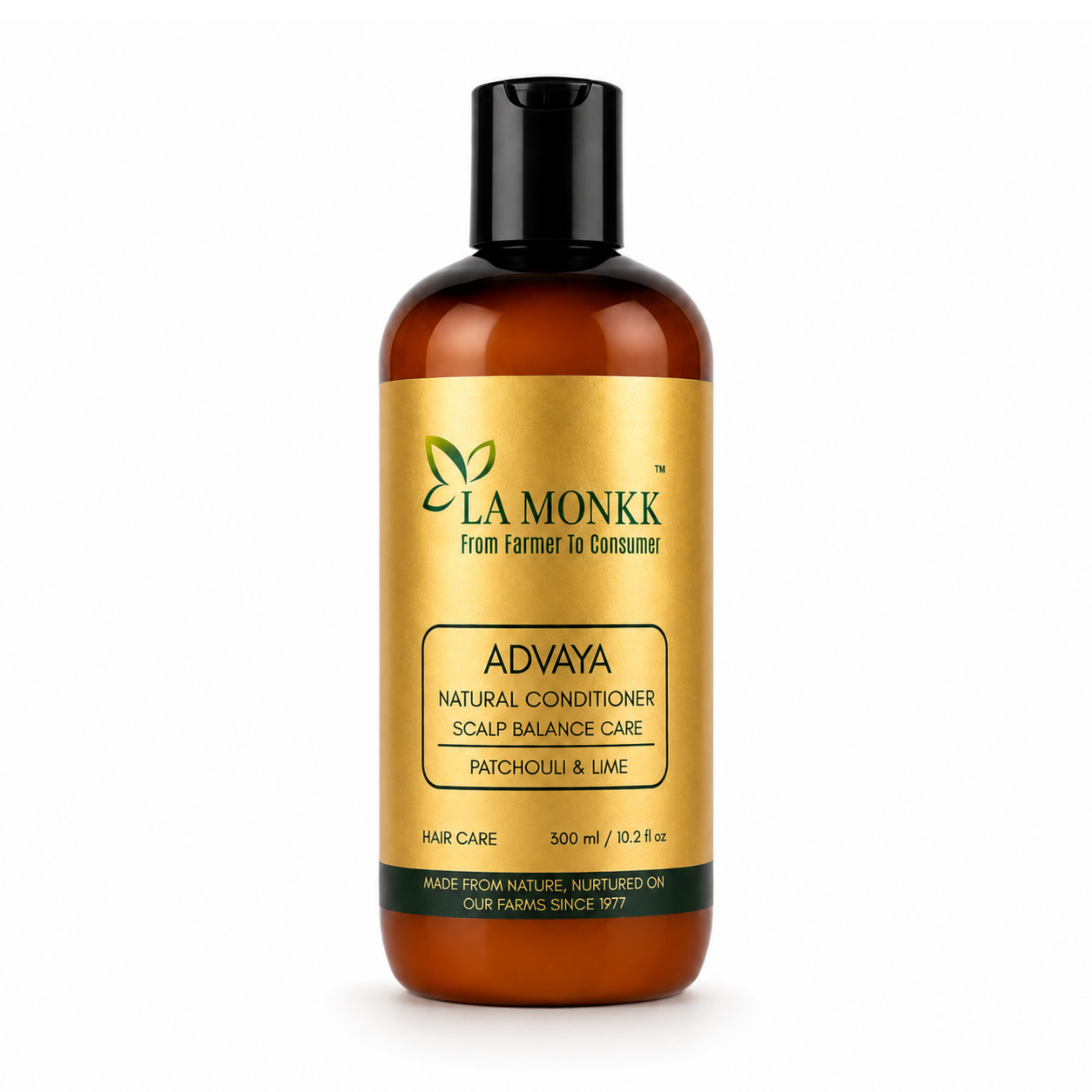 ADVAYA-HAIR-CONDITIONER_300ML Advaya Hair Conditioner - Patchouli & Lime - Image 1