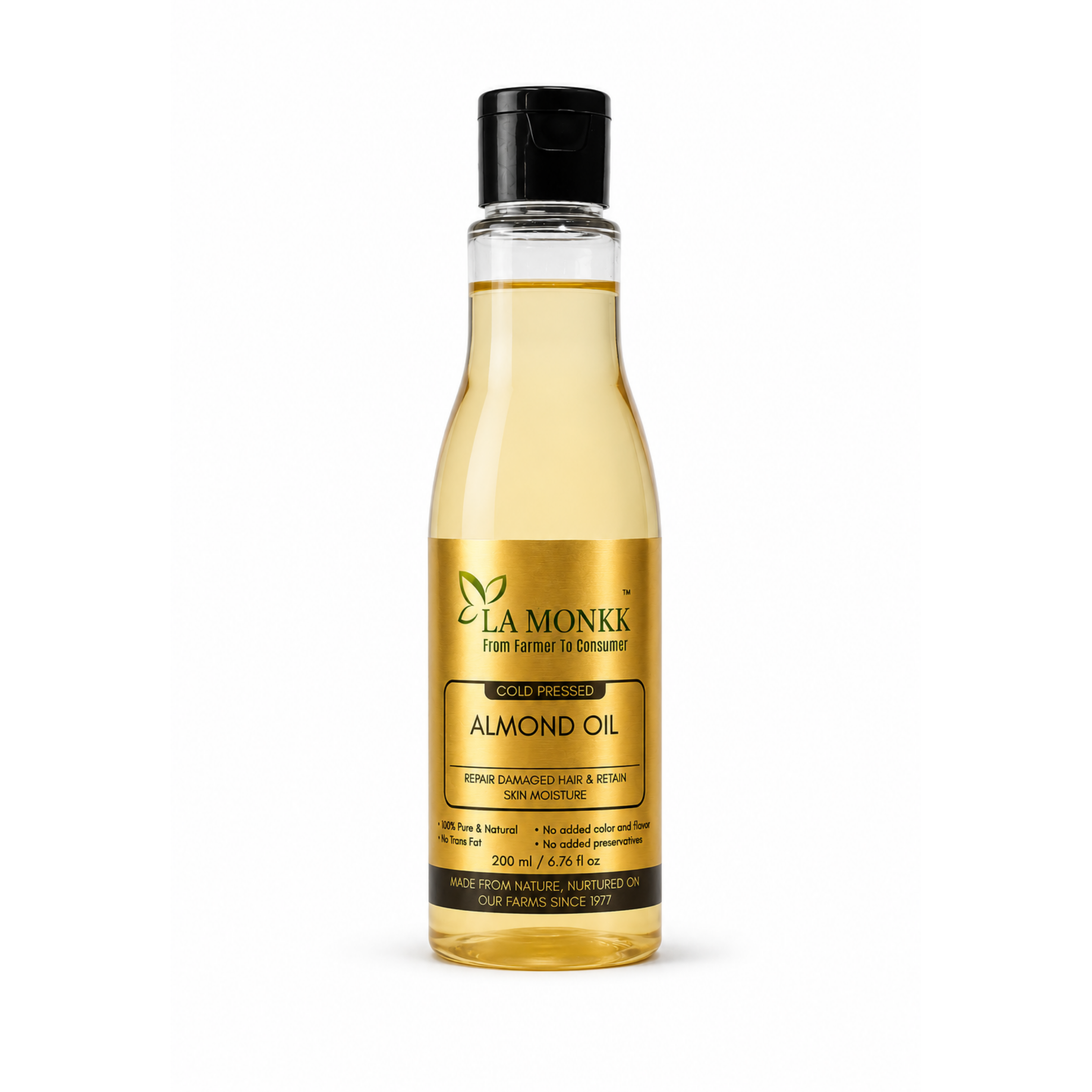 Organic-Almond-Oil Organic Almond Oil - Image 1