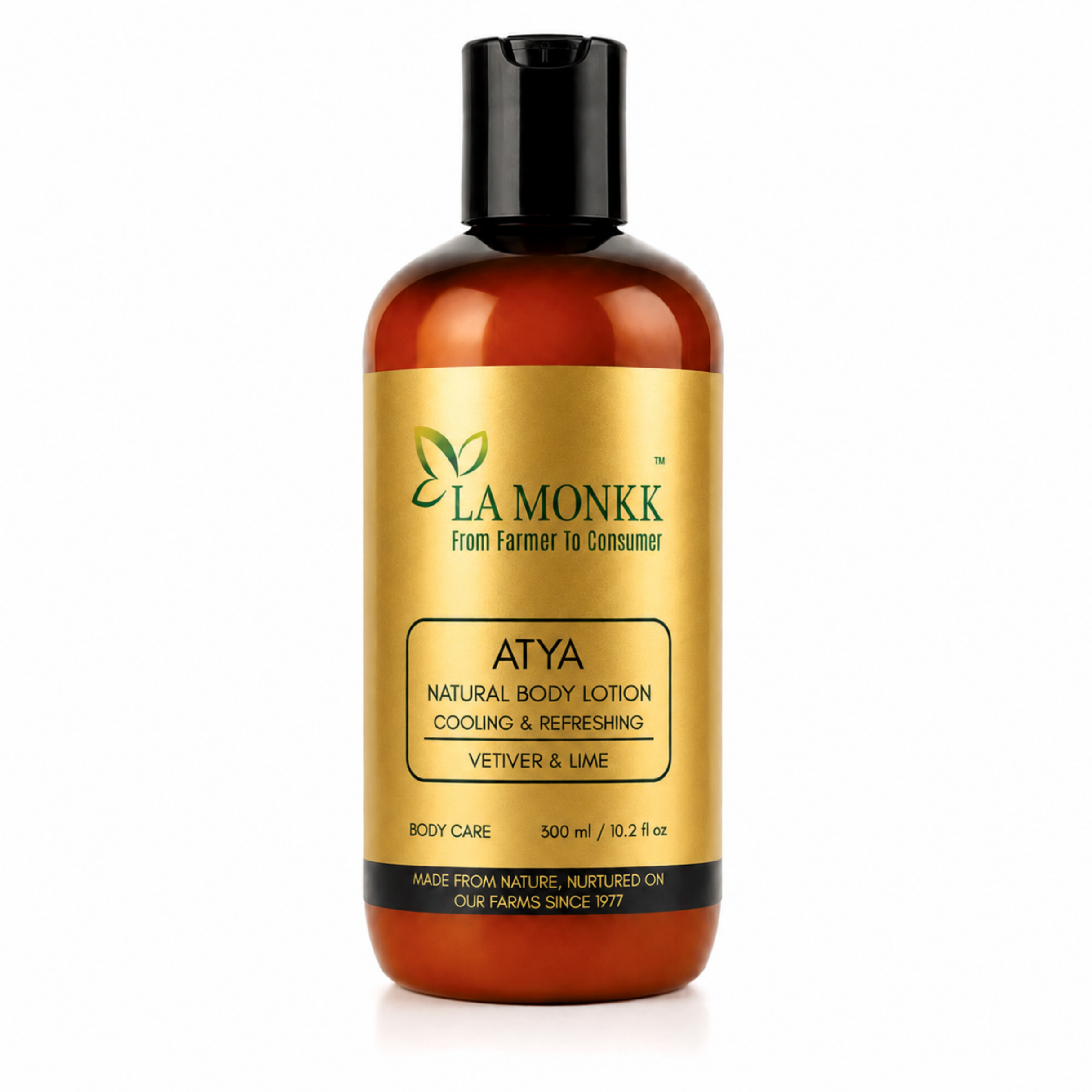 Atya-Body-Lotion_300ML Atya Natural Body Lotion - Vetiver & Lime - Image 1