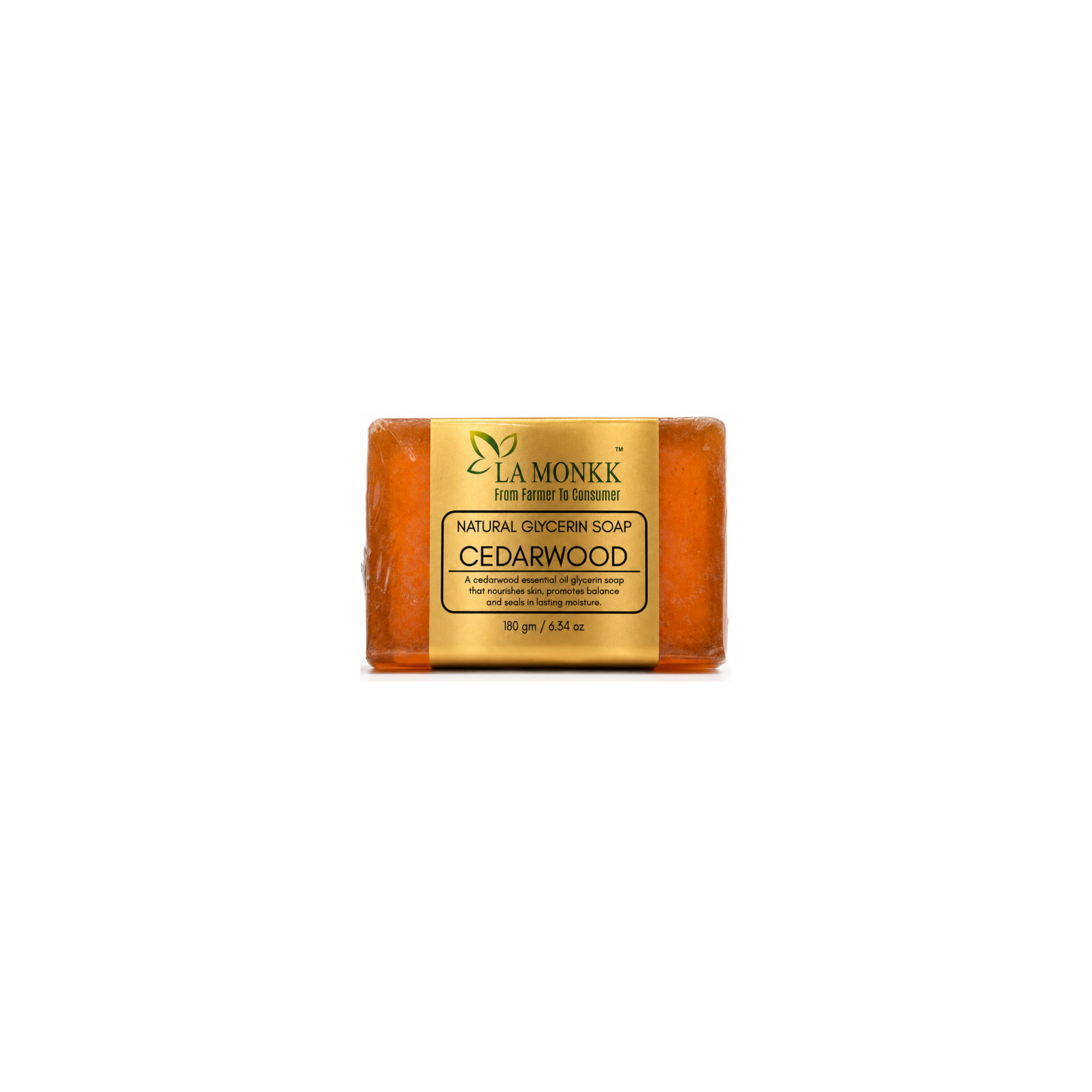 cedarwood-glycerine-soap_180gm Cedarwood Glycerin Soap - Image 1