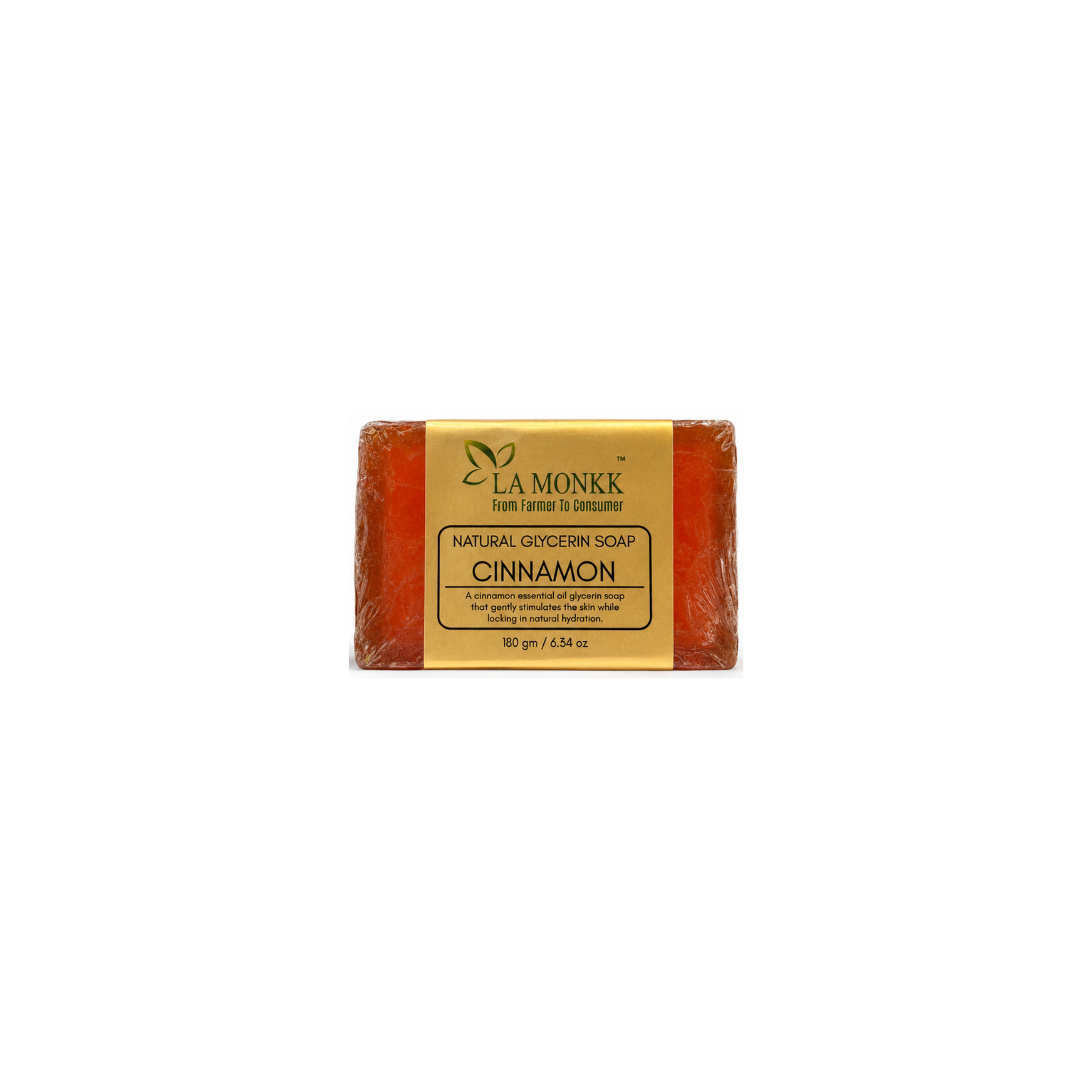 Cinnamon-glycerine-soap-180gm Cinnamon Glycerin Soap - Image 1