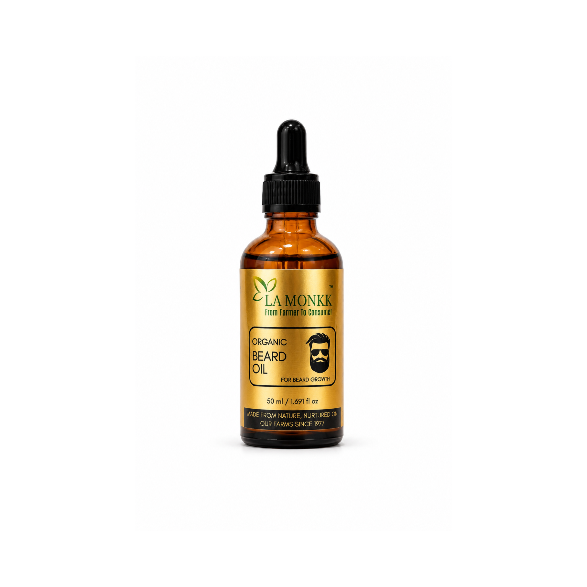 Organic beard oil_100ml Organic Beard Oil - Image 1